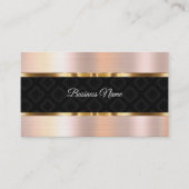 高級エレガントなデザイン 名刺 (正面)