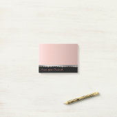 高級エレガントシンプルダイヤモンド、真珠 ポストイット (デスク上)