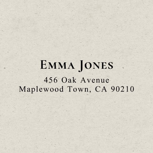 高級エレガントシンプル セルフインキングスタンプ