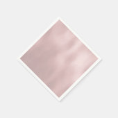 高級エレガントバラ金ゴールドガラスのテクスチャ スタンダードカクテルナプキン (角)