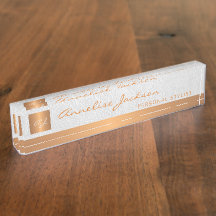 高級エレガントホワイトレザー金ゴールドモノグラムの