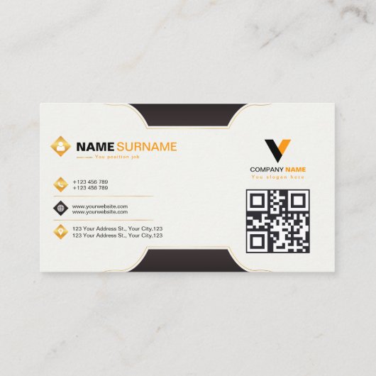 高級エレガント品 名刺 (裏面)