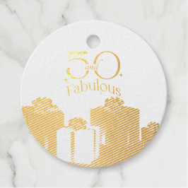 高級エレガント白黒金ゴールド50と素晴らしい フェイバータグ