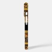 高級エレガント金ゴールド混合動物三星銀河S5 Case-Mate iPhoneケース (裏面 / 左)