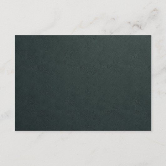 高級エレガント金箔フローラ披露宴 エンクロージャーカード (裏面)