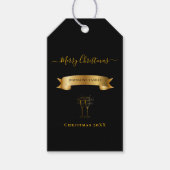高級オーダーメイド メリークリスマス ギフトタグ (正面)
