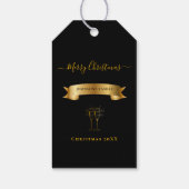 高級オーダーメイド メリークリスマス ギフトタグ (裏面)