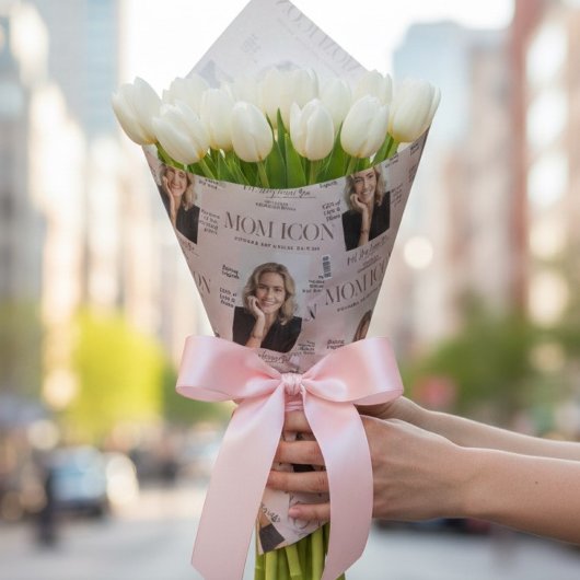 高級カスタマイズママ・マガジン・フォトカバー ラッピングペーパー