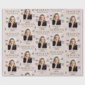 高級カスタマイズママ・マガジン・フォトカバー ラッピングペーパー (フラット)