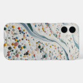 高級カラフル小石スマホケース - エレガント Case-Mate iPhoneケース (裏面 (横))