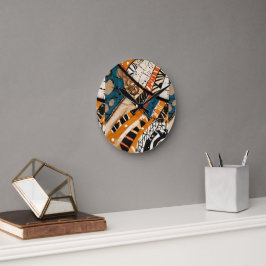 高級カリブの色数々のデザイン ラウンド壁時計