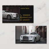 高級カード 名刺 (正面/裏面)