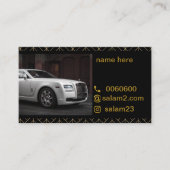 高級カード 名刺 (正面)