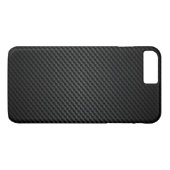 高級カーボンファイバー質感パターン Case-Mate iPhoneケース (裏面(横))