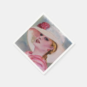 高級ガーデンパーティー紙ナプキンス スタンダードカクテルナプキン (角)