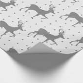 高級クリスマスパターン ラッピングペーパー (角)