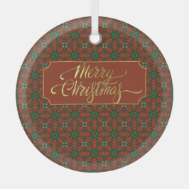 高級クリスマス ガラスオーナメント