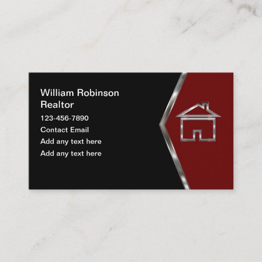 高級クール不動産仲介業者実在エテート 名刺 (正面)