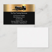 高級クール金属曳航サービスの名刺 名刺 (正面/裏面)