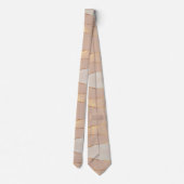 高級グリッターバラ金ゴールド ネクタイ (裏面)