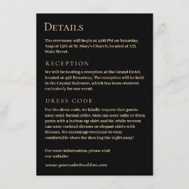 高級グリーンゲートと金ゴールド エンクロージャーカード