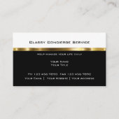 高級コンシェルジュ名刺 名刺 (正面)