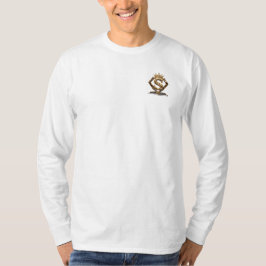高級ゴールドレターSクラウン ダイヤモンモノグラム Tシャツ