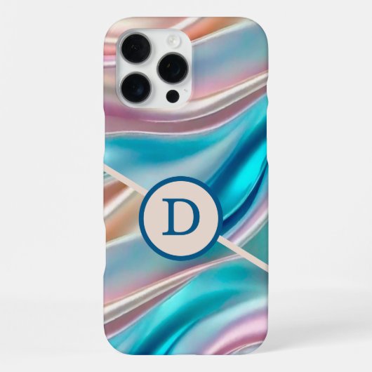 高級シルクモノグラム iPhoneケース (裏面)