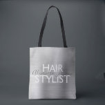 高級シルバーフォイル美容師用品 トートバッグ<br><div class="desc">高級シルバーフォイル美容師美しいは、はさみ、シャンプーまたは他のサロン供給のためのバッグを供給する。業務の連絡名称や職業を変更して、あらゆる種類の業務に使用することができる。追加の連絡一致する項目については、デザイナーに問い合わせてください。</div>