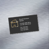 高級シンプルエテ実在ートの名刺マグネット マグネット名刺 (インサイチュ)