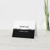 高級シンプルサンキューカード サンキューカード (正面)