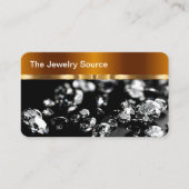 高級ジュエリーデザイナーリテールストア 名刺 (正面)