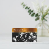 高級ジュエリーデザイナーリテールストア 名刺 (スタンド正面)