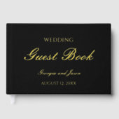 高級スタイリッシュホイ結婚ルモダンの本 ゲストブック (正面)