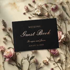 高級スタイリッシュホイ結婚ルモダンの本 ゲストブック