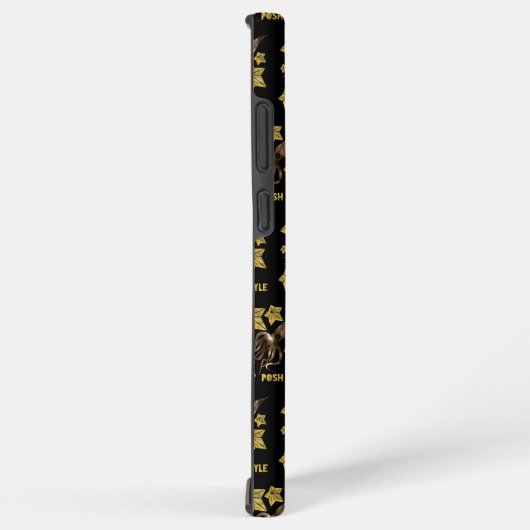 高級スタイル SAMSUNG GALAXYケース (右側面)