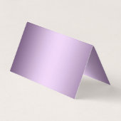 高級スミパーソナライズされたレット金属箔 名刺 (裏面)