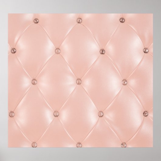 高級ソファ：古いバラの質感 ポスター (正面)