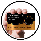 高級タクシーの運転手の輸送の名刺 名刺