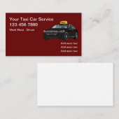 高級タクシー名刺 名刺 (正面/裏面)