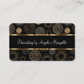 高級デザイナー及びデコレーター用名刺 名刺 (正面)