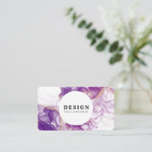 高級デザイナー名刺 名刺 (スタンド正面)