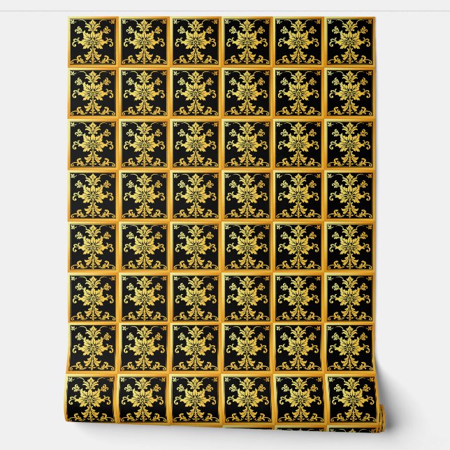 高級トレンディーエレガントフローラ 壁紙 (ほどく)