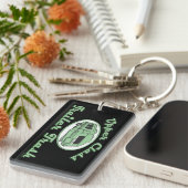 高級トレーラーゴミキーホルダー キーホルダー (正面右)