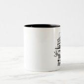 高級トレーラーゴミ ツートーンマグカップ (中央)