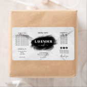 高級ドロッモダンパーボトル製品ラベル ラベル (インサイチュ)