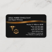 高級ナース開業医の名刺 名刺 (正面)