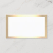 高級ハウスオフィス清掃サービスのメイド枠 名刺 (裏面)