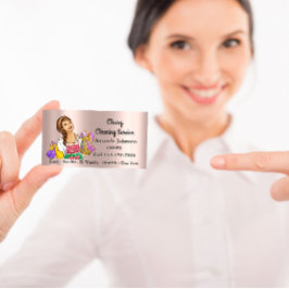 高級ハウスオフィス清掃サービスメイドモダン 名刺