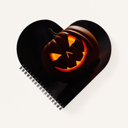 高級ハロウィン螺旋綴じノート ノートブック (正面)